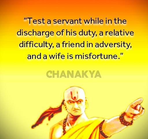 Chanakya Status In English