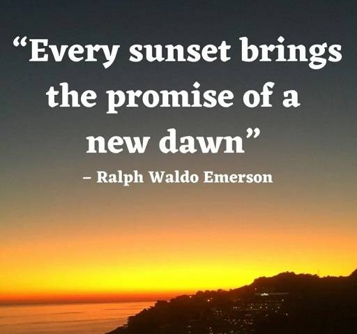 Sunset Status In English