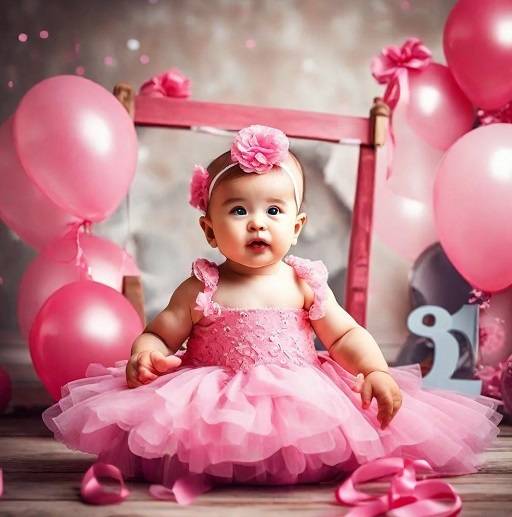 Best 1st Birthday Wishes for Baby Girl Status