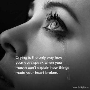 Crying Status Quotes