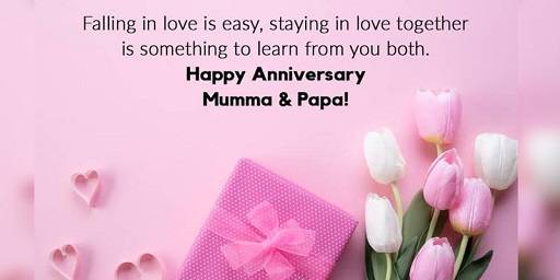120+ Heartfelt Happy Anniversary Mom and Dad WhatsApp Status: Best ...