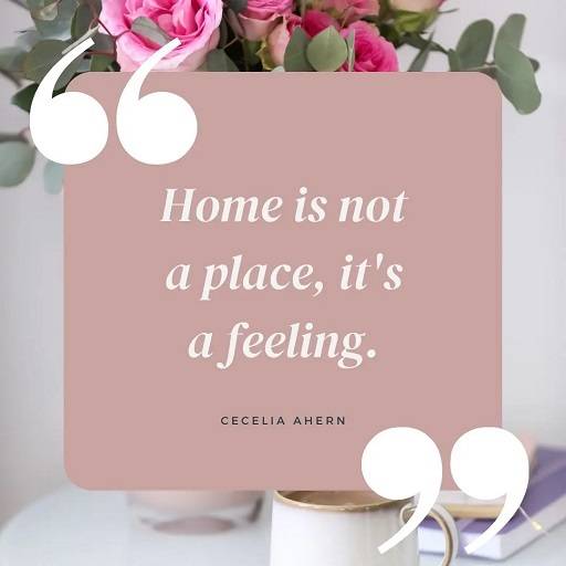Heartfelt Way to Home Status and Quotes