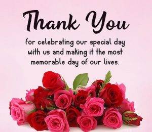 Heartfelt Thank You Messages for Attending Marriage