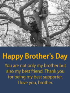 brothers day wishes from sister 1